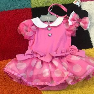 Minnie Mouse baby costume